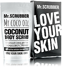 Körperpeeling mit Kokos - Mr.Scrubber My Coco Oil Coconut Body Scrub — Bild N1