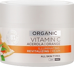 Reparaturcreme mit Vitamin C - Eveline Cosmetics Organic Vitamin C Cream — Bild N1