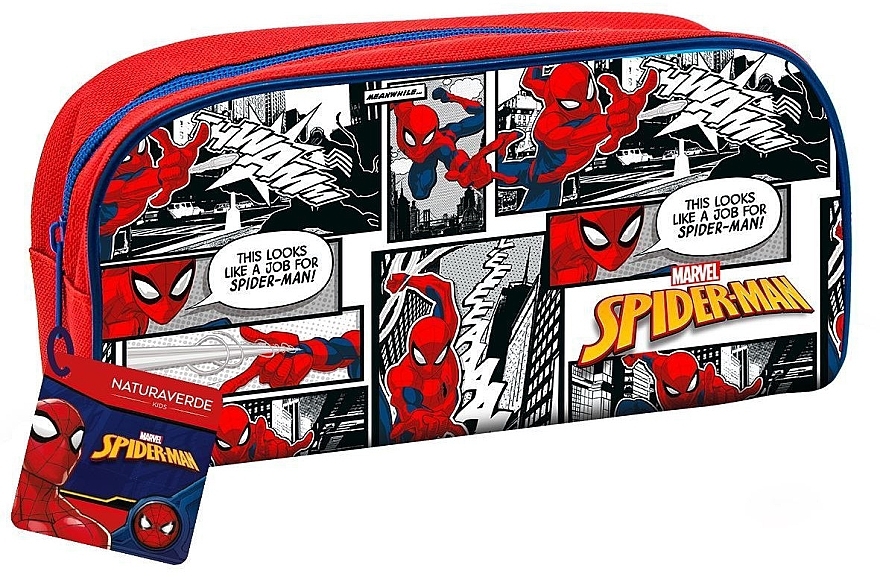 Set - Naturaverde Kids Spider Man (sh/gel/100ml + shm/100ml + bag) — Bild N1