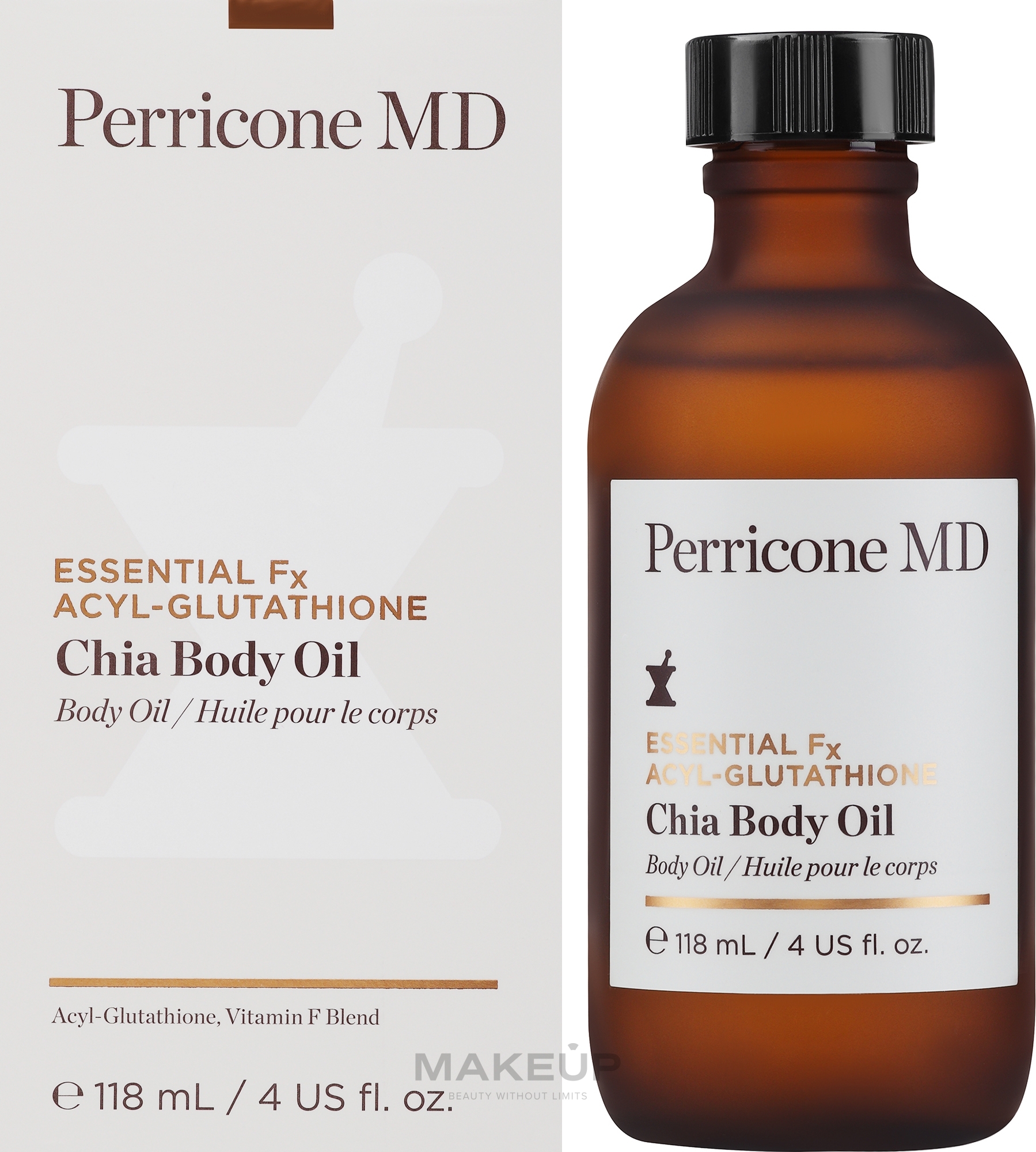 Körperöl - Perricone MD Essential Fx Acyl-Glutathione Chia Body Oil — Bild 118 ml