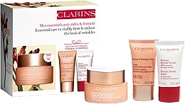 Seifenset - Clarins Firming & Anti-Wrinkle Essentials Set (Tagescreme 50ml + Nachtcreme 15ml + Körperbalsam 15ml) — Bild N1