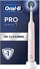 Elektrische Zahnbürste rosa - Oral-B Pro 1 Cross Action Electric Toothbrush Pink — Bild N3