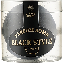 Düfte, Parfümerie und Kosmetik Parfümierte Badebombe - Flory Spray Black Style Parfum Bomb