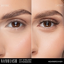Künstliche Wimpern - Nanolash Diy Eyelash Extensions Heartbreaker — Bild N7