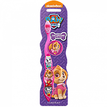 Kinderzahnbürste weich mit Schutzkappe - Nickelodeon Paw Patrol Toothbrush Girl — Bild N1