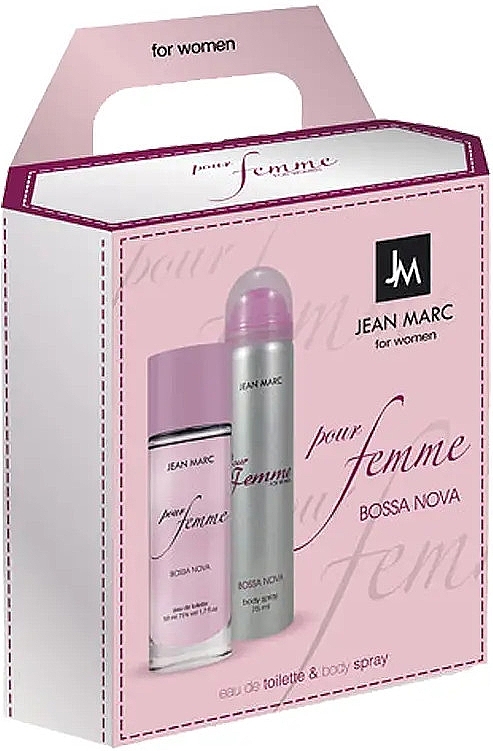 Jean Marc Bossa Nova Pour Femme - Set (edt/50ml+deo/75ml) — Bild N1