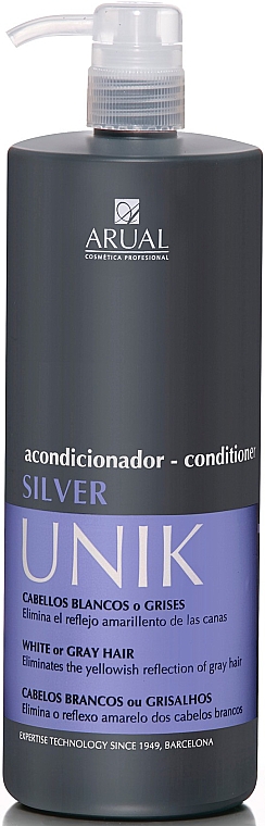 Conditioner für blondes und graues Haar - Arual Unik Silver Conditioner — Bild N3