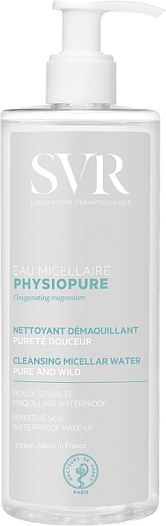 Reinigendes Mizellenwasser für wasserfestes Make-up - SVR Physiopure Eau Micellaire — Foto N2