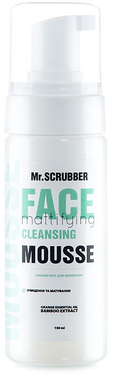 Sanftes Reinigungsmousse - Mr.Scrubber Mattifying Cleansing Mousse — Bild N1