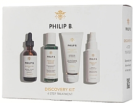 Düfte, Parfümerie und Kosmetik Set 4 St. - Philip B 4 Step Treatment Discovery Kit