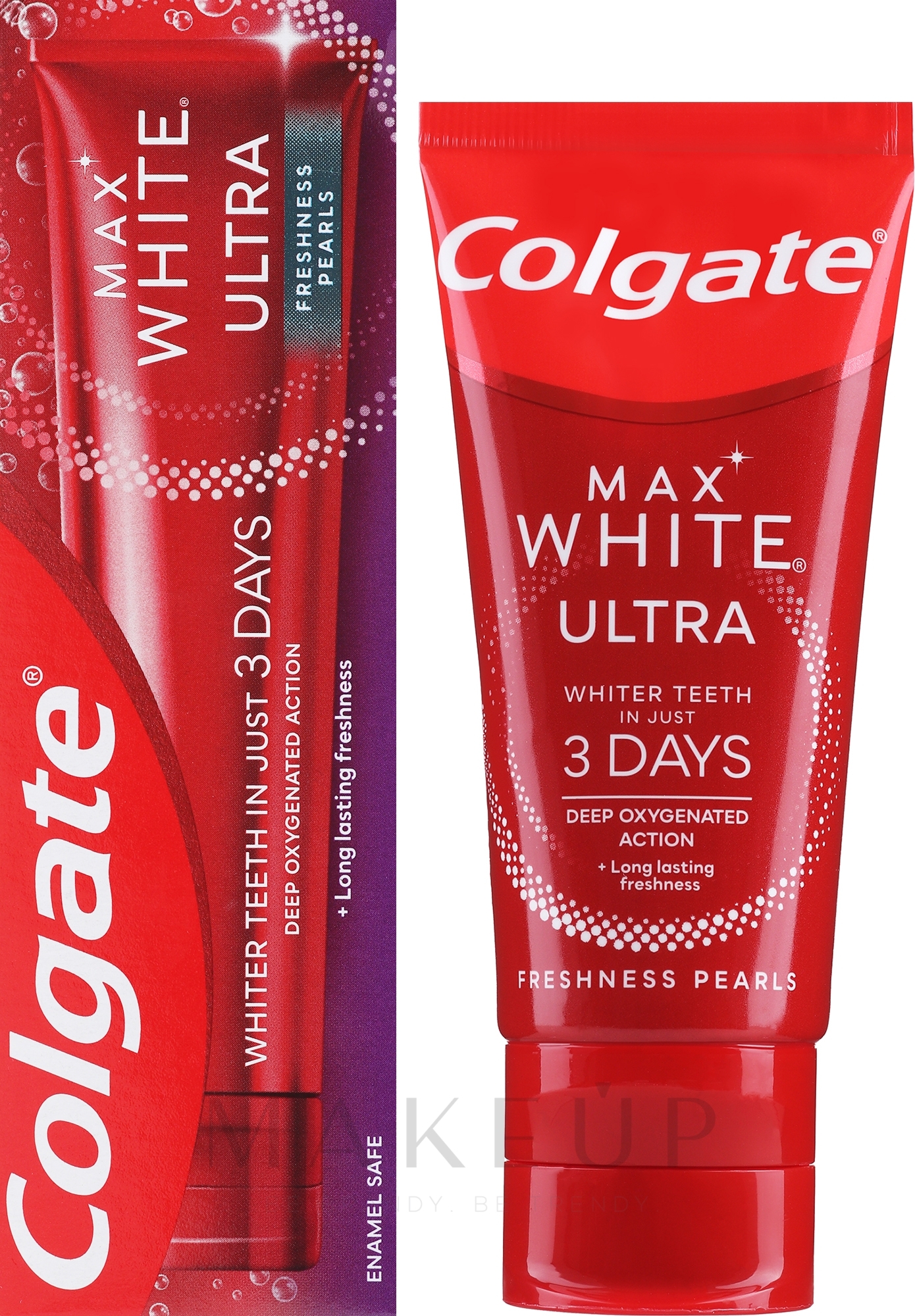 Zahnpasta - Colgate Max White Ultra Fresh Pearls — Bild 50 ml