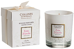 Düfte, Parfümerie und Kosmetik Duftkerze White Rose - Collines De Provence White Rose