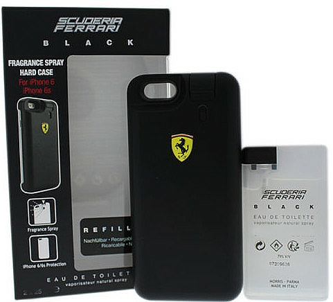 Ferrari Scuderia Ferrari Black - Set (2xEau de Toilette/25ml + Handyhülle)