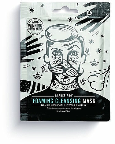 Maskenset für Männer	 - BarberPro Skin Revival Kit (mask/1 + mask/2 + mask/18ml + mask/1) — Bild N4