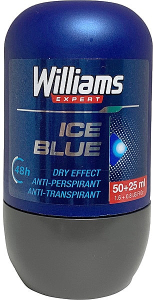 Deo Roll-on Antitranspirant - Williams Expert Ice Blue Roll-On Anti-Perspirant Dry Effect — Bild N1