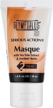 Gesichtsmaske mit Teebaum-Extrakt und Kräutern - GlyMed Plus Serious Action Masque with Herbals Extract — Bild N1