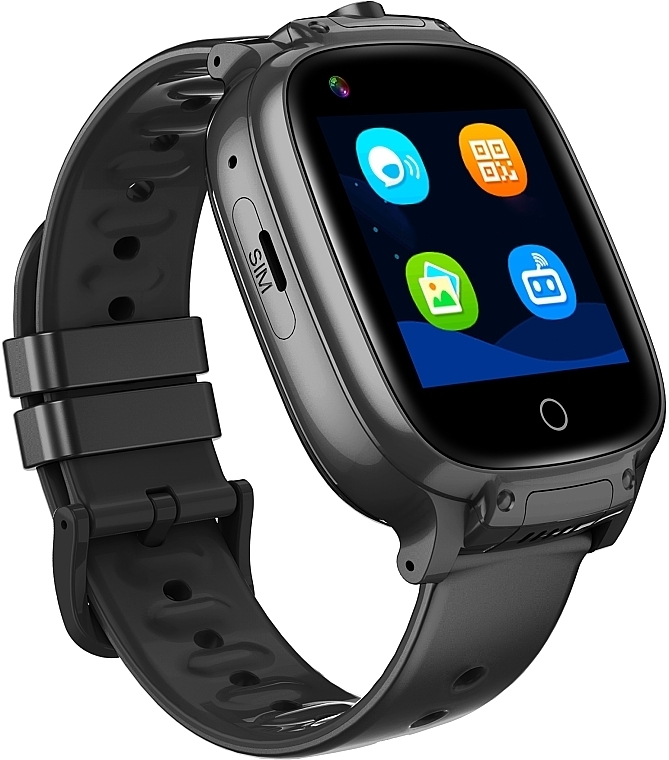 Smartwatch für Kinder schwarz - Garett Smartwatch Kids Twin 4G  — Bild N4