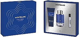 Düfte, Parfümerie und Kosmetik Montblanc Explorer Ultra Blue - Duftset (Eau de Parfum 100ml + Duschgel 100ml + Eau de Parfum 7.5ml) 