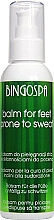 Düfte, Parfümerie und Kosmetik Balsam gegen Schweißfüße - BingoSpa Balm For Feet Prone To Sweat