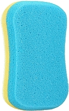 Düfte, Parfümerie und Kosmetik Badeschwamm gelb-blau - Sanel Fit Kosc