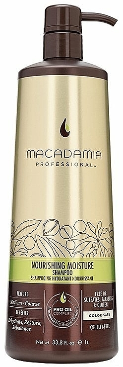 Feuchtigkeitsspendendes Shampoo mit Macadamia und Arganöl - Macadamia Natural Oil Nourishing Moisture Shampoo — Bild N1