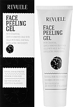 Glättendes Gesichtspeeling-Gel mit Aktivkohle - Revuele Face Peeling Gel With Charcoal — Bild N2