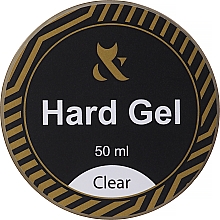 Modelliergel für Nägel 50 ml - F.O.X Hard Gel — Bild N2