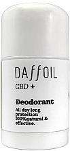 Düfte, Parfümerie und Kosmetik Deostick - Daffoil CBD Deodorant Stick