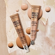 Concealer und Foundation - Rimmel Multi Tasker Wake Me Up Concealer & Foundation  — Bild N7