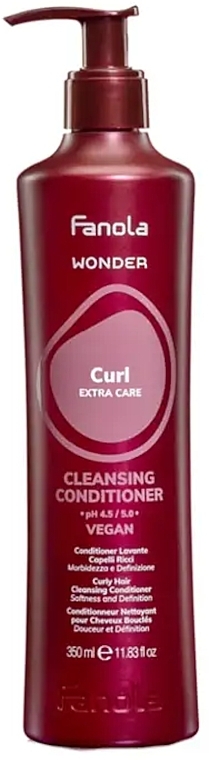 Haarspülung  - Fanola Wonder Curl Extra Care Cleansing Conditioner — Bild N1