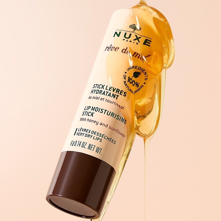 Lippenbalsam mit Honig und Sonnenblume - Nuxe Reve de Miel Lip Moisturizing Stick — Bild N4