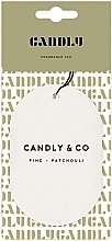 Düfte, Parfümerie und Kosmetik Auto-Lufterfrischer - Candly & Co No.4 Pinia & Paczuli Fragrance Tag