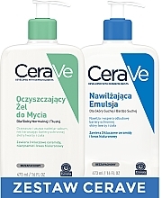 CeraVe (Körpergel /473 ml + Körperlotion /473 ml) - Set für normale und trockene Haut — Bild N5