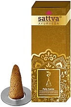 Räucherstäbchen Kegel - Sattva Ayurveda Palo Santo Incense Sticks Cones — Bild N1