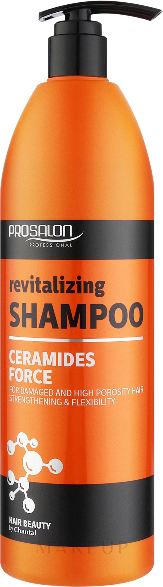 Revitalisierendes Shampoo für geschädigtes und stark poröses Haar - Prosalon Ceramide Force — Bild 1000 g