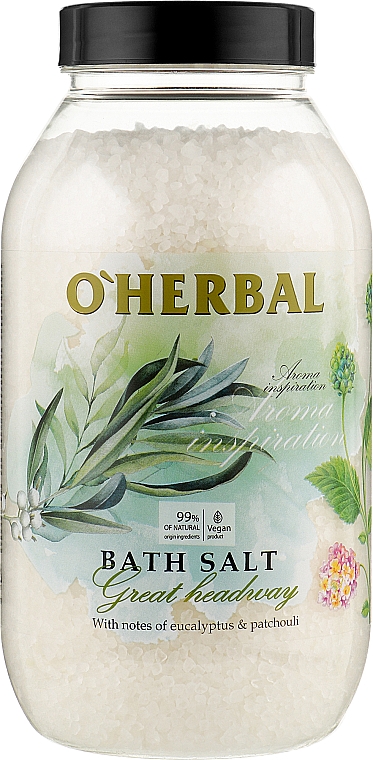 Badesalz Great Headway - O'Herbal Aroma Inspiration Bath Salt — Bild N1