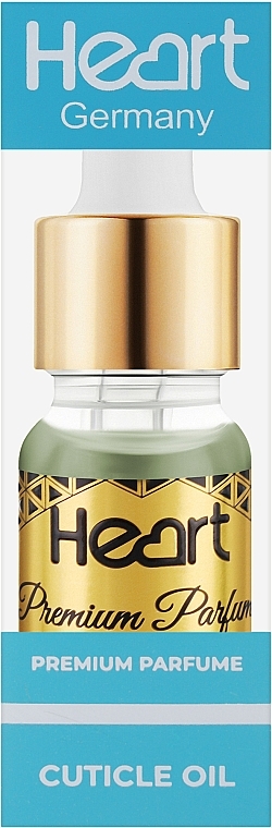 Parfümiertes Nagelhautöl - Heart Germany Miss World Premium Parfume Cuticle Oil — Bild N2