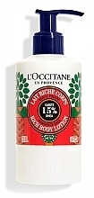 Düfte, Parfümerie und Kosmetik Reichhaltige Körperlotion - L'Occitane Powdered Shea 15% Shea Rich Body Lotion 