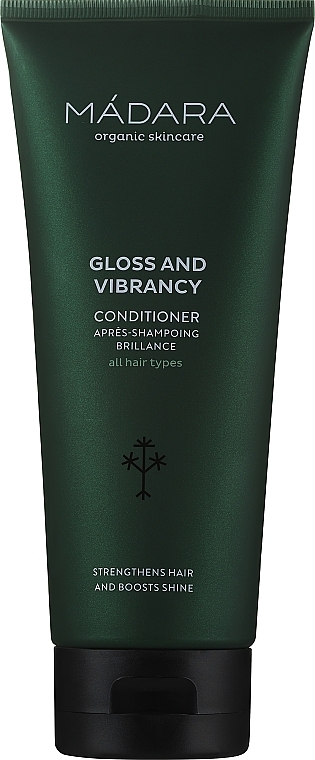 Pflegespülung mit Aloe und Diptam-Dost für normales Haar - Madara Cosmetics Gloss & Vibrance Conditioner — Bild N1