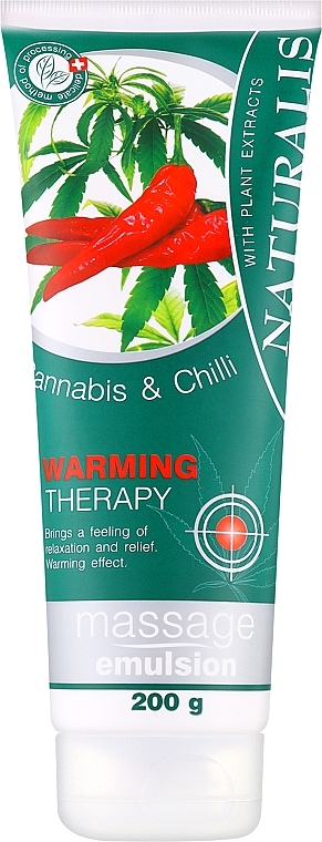 Massageemulsion - Naturalis Cannabis & Chilli Massage Emulsion — Bild N1