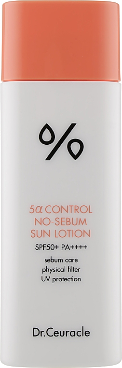Mattierende Sonnenschutz-Gesichtslotion - Dr.Ceuracle 5α Control No Sebum Sun Lotion — Bild N1