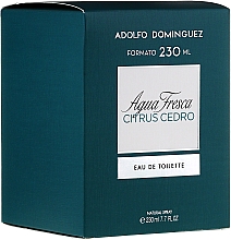 Adolfo Dominguez Agua Fresca Citrus Cedro - Eau de Toilette — Bild N3