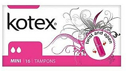 Düfte, Parfümerie und Kosmetik Tampons Mini 16 St. - Kotex Tampony Mini