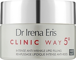 Anti-Falten Nachtcreme - Dr Irena Eris Clinic Way 5° Intense Anti-Wrinkle Lipid Filling — Bild N1