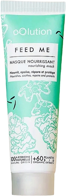 Pflegende Gesichtsmaske für trockene und empfindliche Haut - oOlution Feed Me Natural Nourishing Face Mask — Bild N1