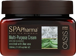 Gesichts- und Körpercreme mit Aloe Vera - Spa Pharma Oasis Multi Purpose Cream Enriched With Aloe Vera — Bild N1