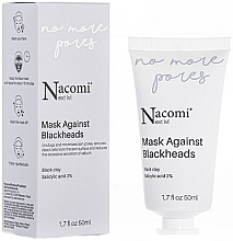 Düfte, Parfümerie und Kosmetik Gesichtsmaske gegen Mitesser mit schwarzer Tonerde und Salicylsäure - Nacomi Next Level Mask Against Blackheads