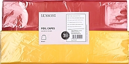 Düfte, Parfümerie und Kosmetik Folienumhänge rot und gelb - Lussoni Foil Capes 
