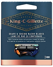 Ersatzklingen 3 St. - Gillette King C. — Bild N1