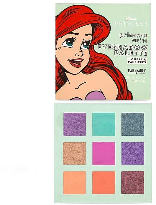 Lidschattenpalette Ariel - Mad Beauty Disney POP Princess Mini Ariel Eyeshadow Palette — Bild N2